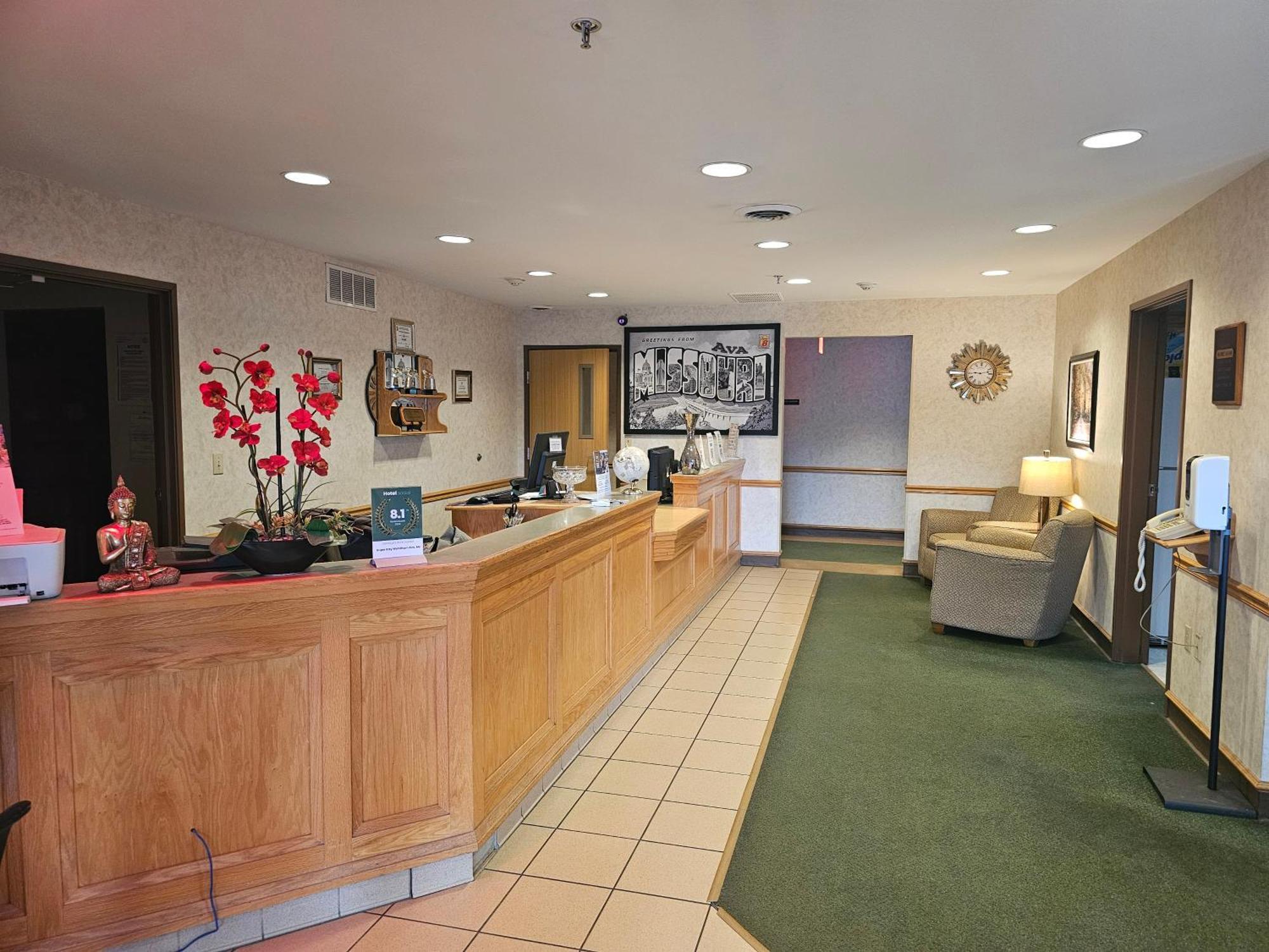 Motel Super 8 By Wyndham Ava Esterno foto