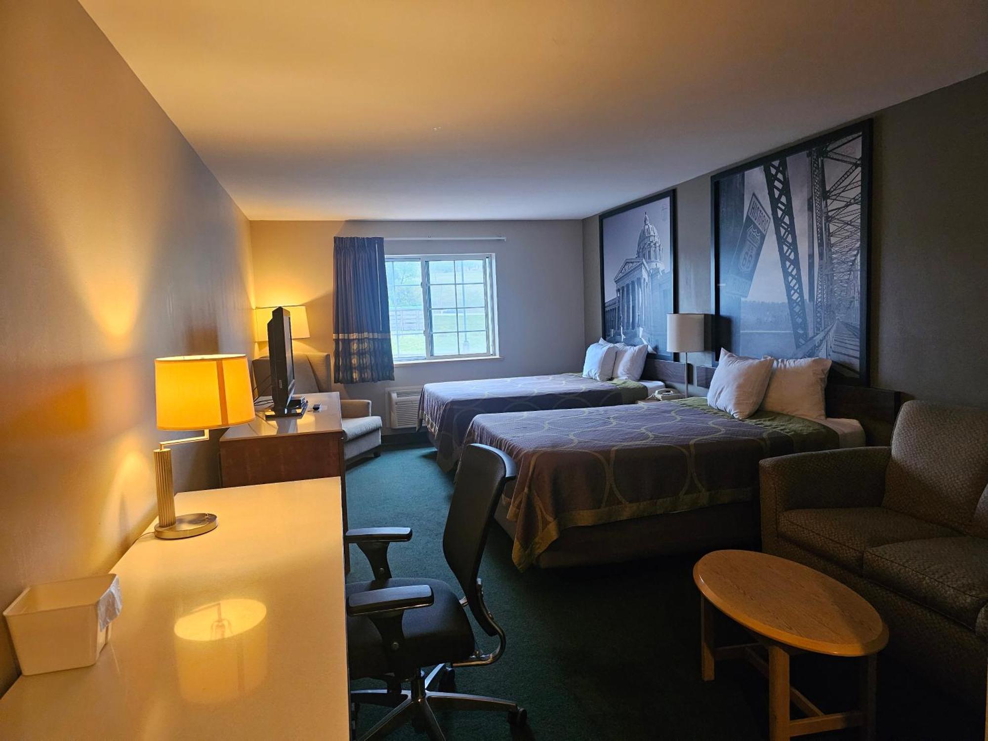 Motel Super 8 By Wyndham Ava Esterno foto